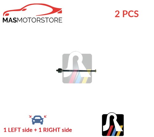 Tie rod axle joint pair - rod, front
