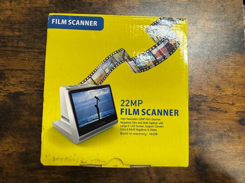 22mp film slide scanner - &, scanner,