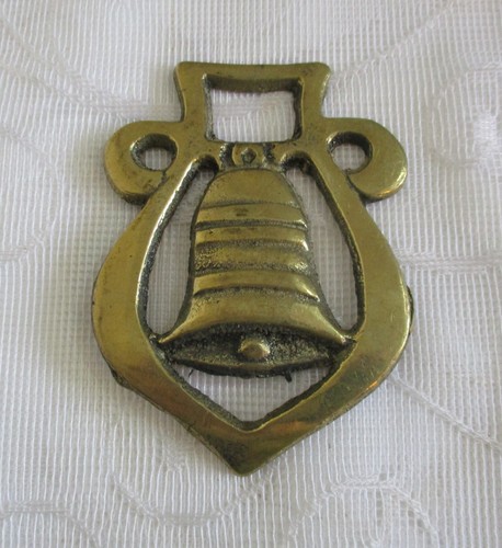 Vintage bell horse brass - vintage,