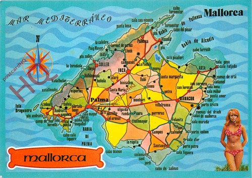 Picture postcard mallorca - picture,