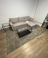 Beige/Grey Area Rug. IKEA