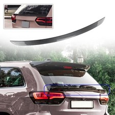 Rear Trunk Spoiler Splitter Wing For Jeep Grand Cherokee SRT 12-21Carbon Look