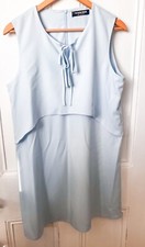 Women's baby blue A-Line dress size 14
