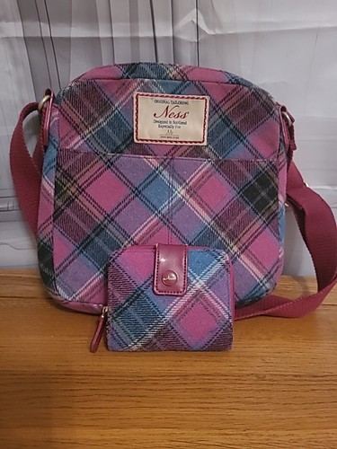 Pinks tartan bag - pinks, matching