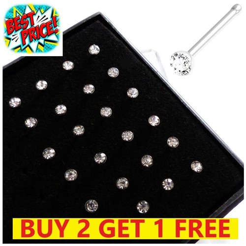 Nose studs set - straight, screw