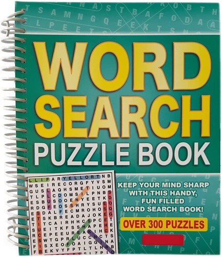 Wordsearch 300 puzzle - wordsearch, book