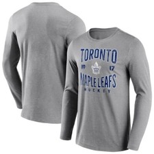 Toronto Maple Leafs Fanatics Ice Hockey NHL T-Shirt Men's Grey