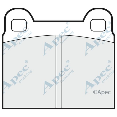 Brake pads set - pads, 911