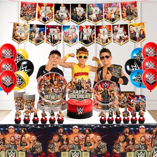 Wwe wrestling theme party - theme,