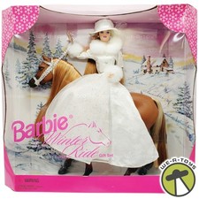 Winter Ride Barbie Gift Set