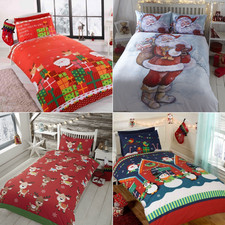 Christmas bedding xmas duvet - bedding,
