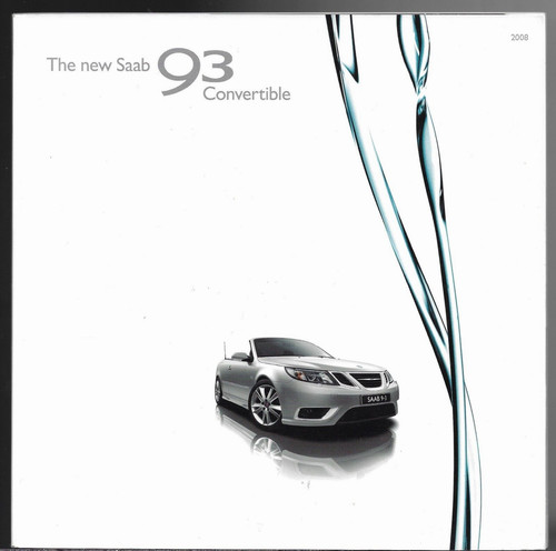 Saab convertible 2007 2008 - 9-3,