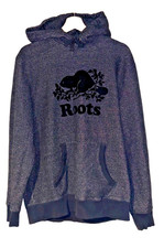 Roots Canada Hoodie Pullover With Pockets To Front New Without Tags Rare RRP £95