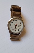 Men's Timex Weekender Day Date Indiglo Quartz Watch. New battery, Maratac strap