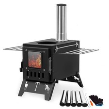 Large Tent Stove Portable Wood