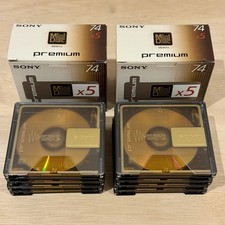 10x Sony 74 Min Premium
