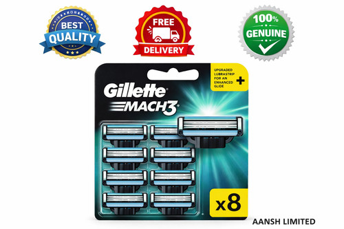 Gillette mach3 razor blades - razor, 8