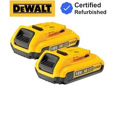 Dewalt DCB183 XR 18v Lithium Ion Battery Twin Pack Li-Ion 2.0Ah x 2