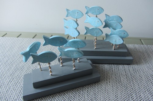 Hand crafted fish - crafted, ornament