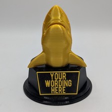 Personalised Shark Trophy