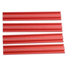 4pcs Saw Guide Rail Aluminium