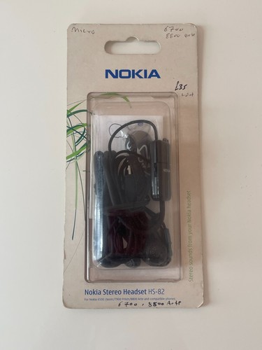 New nokia stereo headset hands - new,