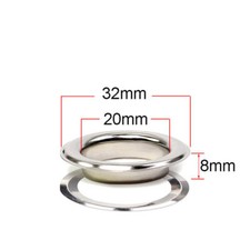 Eyelet with Washer 20mm 25mm