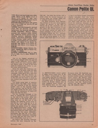 Canon exakta pellix ql - exakta,