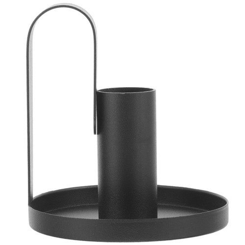 Reusable black iron candle - reusable,