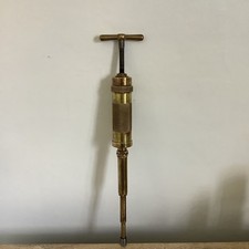 Rare Brass Enots Autoram Grease Gun No 3165A vintage car gun  