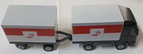 Truck and trailer with - truck,