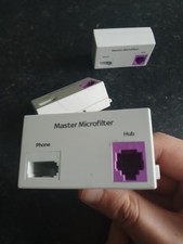 Sky Genuine Master Microfilter NEW Sky Hub RJ11 Phone Broadband ADSL Locking