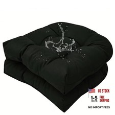 Set of 2 Outdoor Indoor Tufted