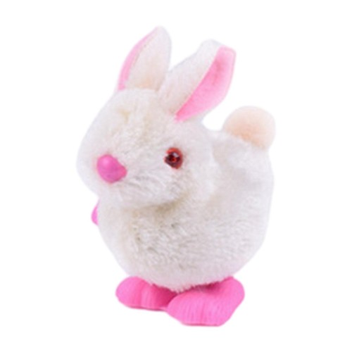 Bunny jumping chick wind - jumping,