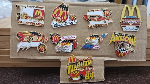 Mcdonald racing car - racing, pins