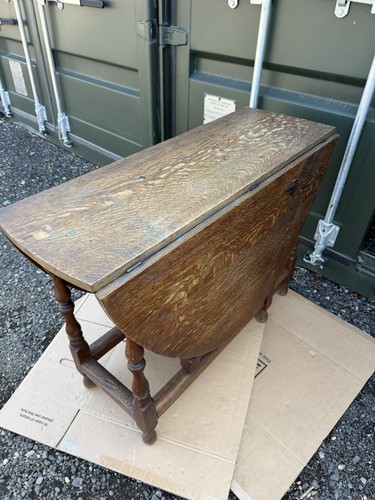 Vintage solid oak gateleg - solid,