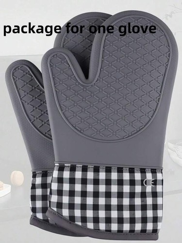 1pc silicone oven glove - oven, heat