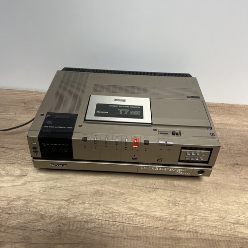 Vintage sony betamax - vintage, sl-t7me