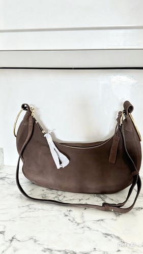 Chocolate brown suede - chocolate,