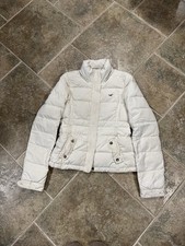 Y2K Hollister white puffer jacket Size women’s large