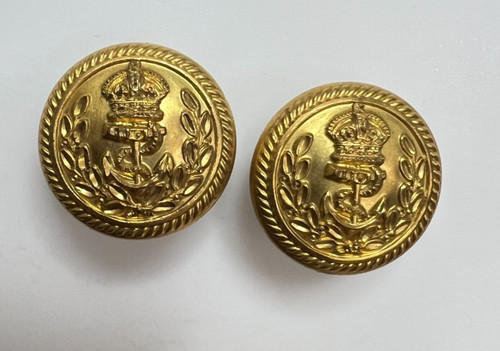 Royal navy flag officer - royal, gilt