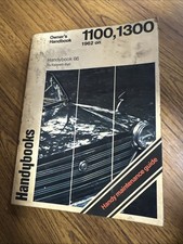 1100, 1300 1962 On Handbook