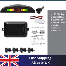 4x Black Parking Sensors Car
