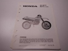 1991 Honda XR600R Set-Up