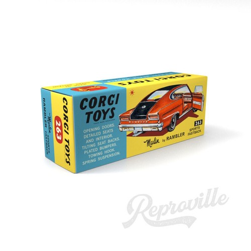 Repro box for corgi 263 - corgi,