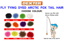 ARCTIC FOX TAIL PIECES FLY TYING MATERIALS FOR SEA GAME PIKE TROUT SALMON FLIES