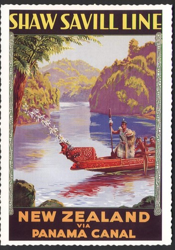 Modern postcard shaw - modern, postcard: