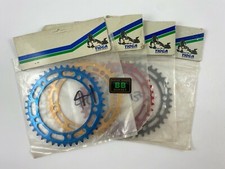 TIOGA NOS Chainring Red Gold Blue 39 40 41 43 44 45 Old School BMX 130BCD TAKAGI