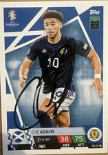 Scotland Hand Signed Che Adams