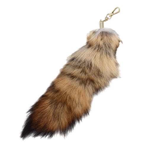 Tail keychain faux handbag - tail,